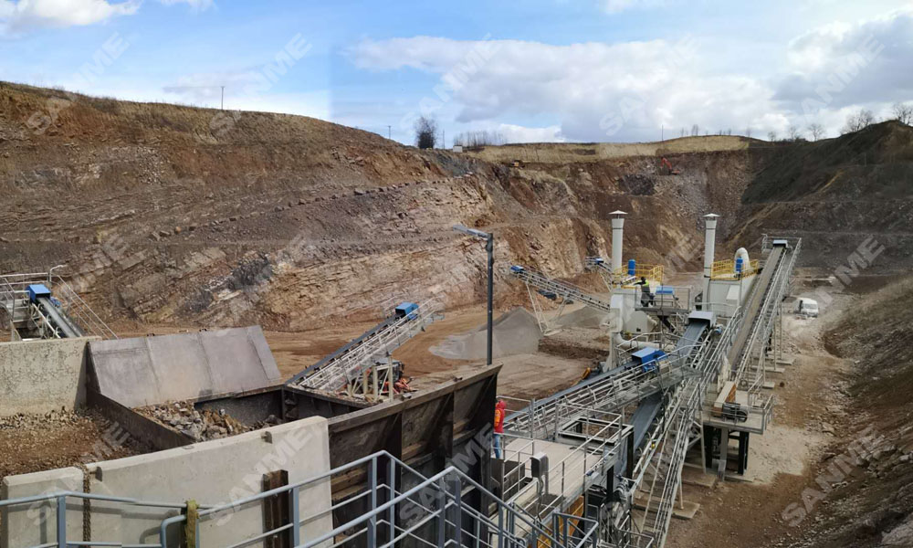 疫情擋不住中國產(chǎn)品走向歐洲 山美股份提供成套設(shè)備的骨料生產(chǎn)線調(diào)試投產(chǎn)，產(chǎn)量超預(yù)期！