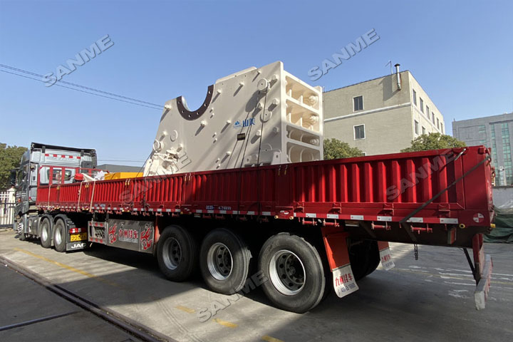 新年發(fā)貨忙｜上海山美股份高性能破碎篩分裝備發(fā)往安徽銅陵，服務(wù)于當(dāng)?shù)啬戤a(chǎn)300萬噸骨料生產(chǎn)線