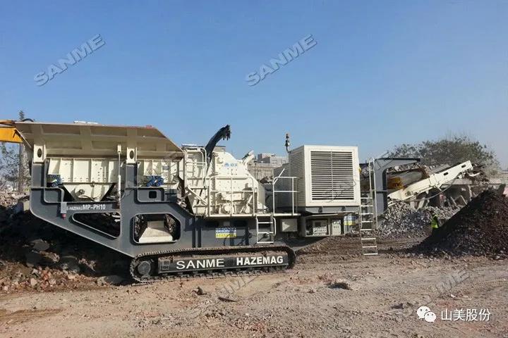 上海山美股份｜深耕履帶移動(dòng)式破碎篩分市場(chǎng)，為客戶締造卓越價(jià)值