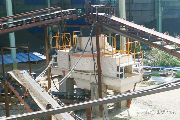 上海山美股份高性能制砂機(jī)助力華潤水泥(貴港)年產(chǎn)240萬噸機(jī)制砂項(xiàng)目