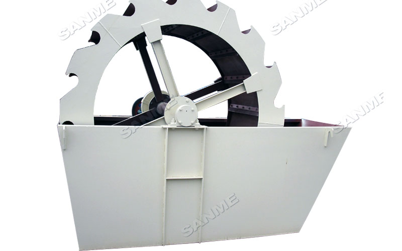 高效輪式洗砂機(jī)，洗凈度高，產(chǎn)量大！