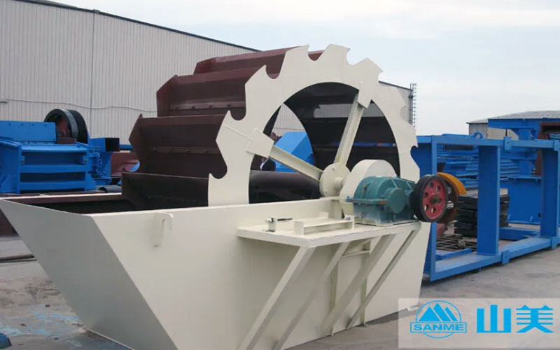 高效輪式洗砂機(jī)，洗凈度高，產(chǎn)量大！