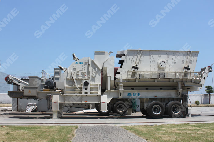 兩大移動(dòng)破碎站：輪胎式與履帶式之間的區(qū)別，上海山美為你解答