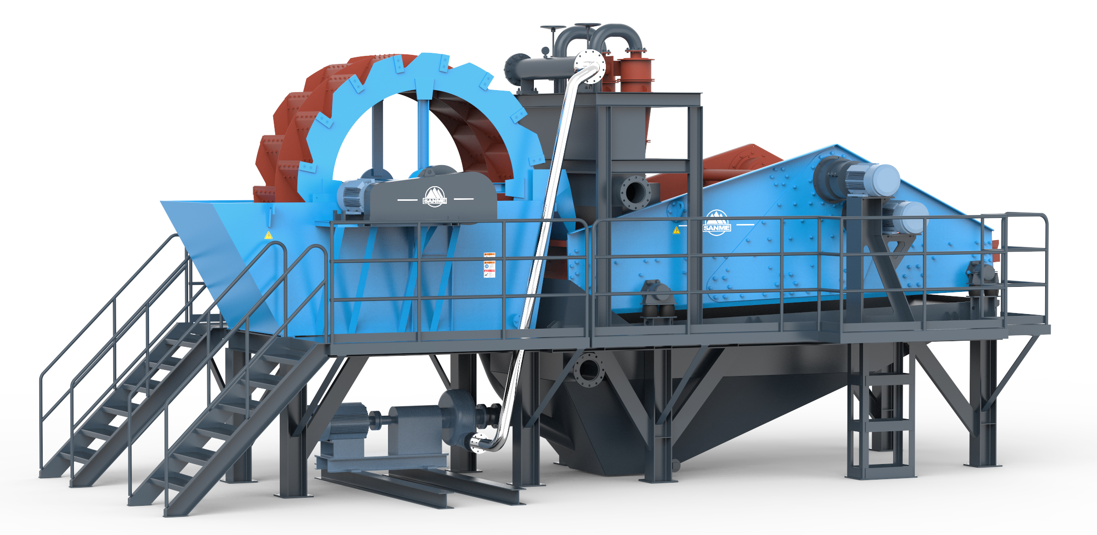 洗砂機時產(chǎn)量有多大？洗砂機使用4大注意事項