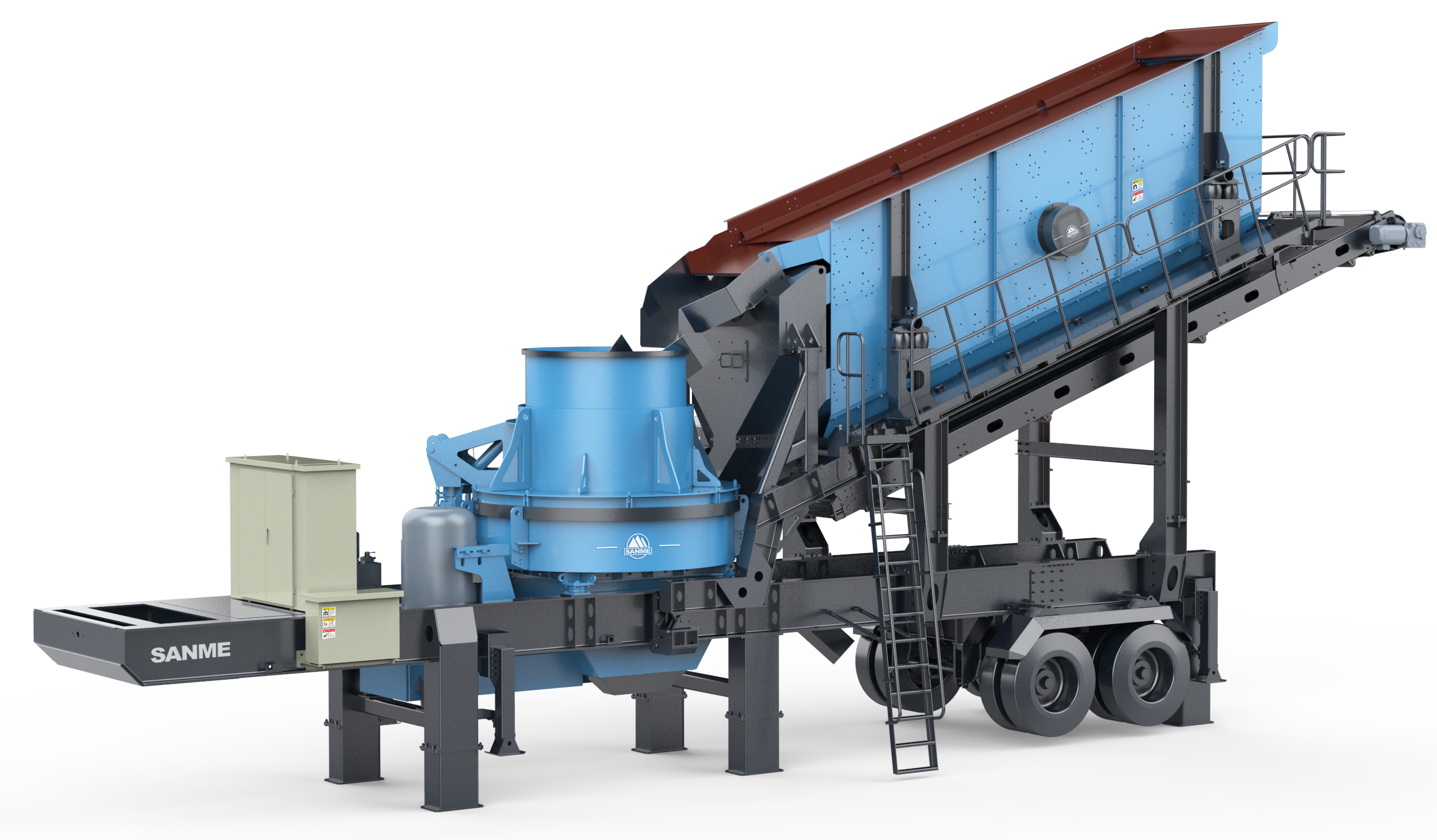 輪胎式移動破碎站和履帶式移動破碎站的差別在哪里？