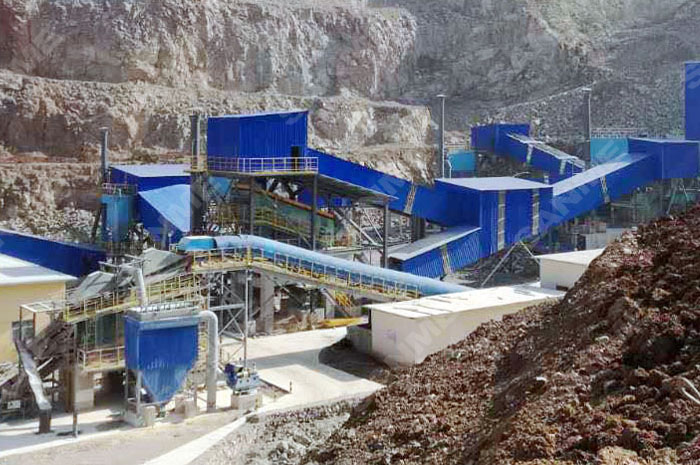 石灰石的機(jī)制砂生產(chǎn)線是怎樣的？