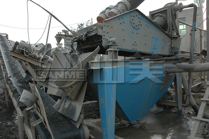 機(jī)制砂成品含泥量大怎么處理？