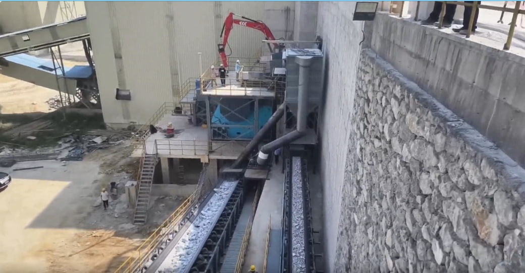 再創(chuàng)佳績！上海山美股份JC771超1800噸/小時大型顎破成功應用于柳州祥云建材技改項目